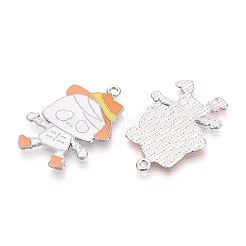 Подвески из сплава с эмалью на тему Хэллоуина ENAM-T022-54P-10