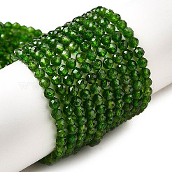 Натуральный зеленый диопсид G-NH0046-A01-02