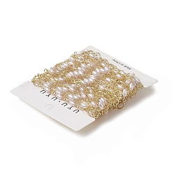 Catene a maglie ovali in ottone placcato cremagliera&nbsp;CHC-C026-20