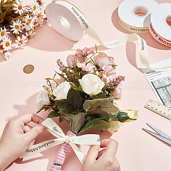 Лента из полиэстера с принтом на тему дня рождения OCOR-WH0058-91A