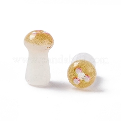 Cuentas de vidrio opaco&nbsp;GLAA-G089-01I