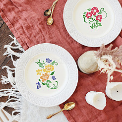 Selbstklebende Siebdruckschablone&nbsp;DIY-WH0638-041