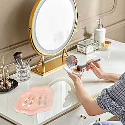 Фарфоровая ювелирная тарелка&nbsp;DJEW-WH0058-01A