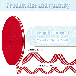 Ленты из полиэстера&nbsp;OCOR-WH0045-12B