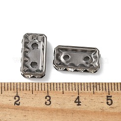 Латунные бусины со стразами  KK-U057-12B