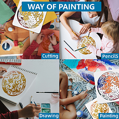 1 шт. трафареты для рисования домашних животных DIY-MA0005-52