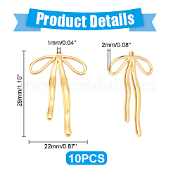 10 шт. ионное покрытие (IP) подвески из нержавеющей стали 304&nbsp;STAS-UN0061-06