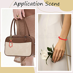 Непрозрачные акриловые бусины&nbsp;MACR-SP0001-85B