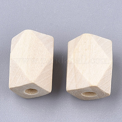 Perles de bois non finies&nbsp;WOOD-Q039-05