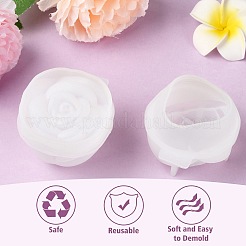 1 набор из 2 силиконовых форм для свечей в виде 3D-розы&nbsp;ST-CJ0007-66