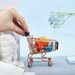 Décorations en fer pour présentoirs de chariots de supermarché&nbsp;DJEW-WH0042-139RG