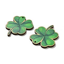 Подвески из дерева с тематикой дня святого патрика WOOD-V002-02C