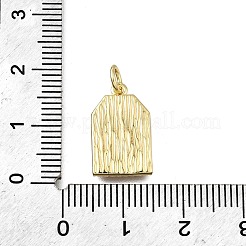 Латунные микро проложить кубического циркония подвески KK-S523-04G