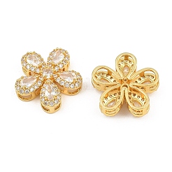 Colgante micropavé cubic zirconia de latón&nbsp;CU-CBA3D67-06G-05