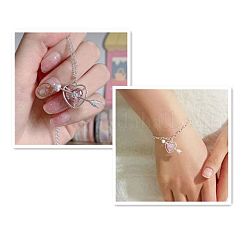 Браслеты из сплава со стразами в форме сердца и стрелы на День святого Валентина FS-WG94D09-01