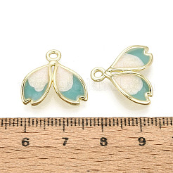 Подвески из эмали и сплава&nbsp;ENAM-I051-19LG-02-01