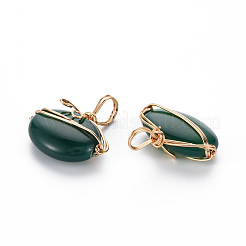 Природные подвески агат G-S359-293E