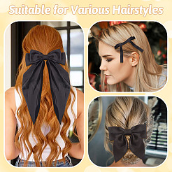 3 шт. 3 стиля тканевые большие банты для волос&nbsp;AJEW-TA0001-86