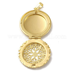 Стойки обшивки латунь медальона подвески KK-G452-09G