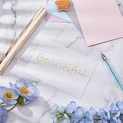 Тиснение горячей фольгой DIY-WH0320-32A