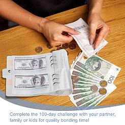 Сбережения наличных денег бюджетный планировщик набор для изготовления переплетов&nbsp;DIY-GA0006-21