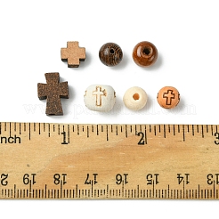 Бусины из натурального дерева венге DIY-FS0006-70