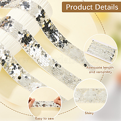 5 ярд отделки из полиэстера с пайетками&nbsp;OCOR-SP0001-30C