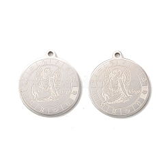 Pendentifs en acier inoxydable 304 anti-ternissement&nbsp;STAS-A074-03A-P