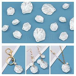 150 шт. 3 подвески из искусственного жемчуга с перламутровым покрытием и акриловыми бусинами SACR-PH0001-50