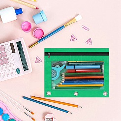 2 шт. двухцветная ткань Оксфорд с футлярами для ручек из сплава для папки-регистратора на 2 кольцах&nbsp;AJEW-CP0007-98