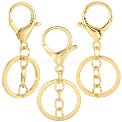 24 шт. застежки для брелка из сплава&nbsp;KEYC-SC0001-82G