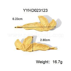 Модный набор из серег-гвоздиков и заколок для волос из нержавеющей стали 304 для женщин SH3836-1