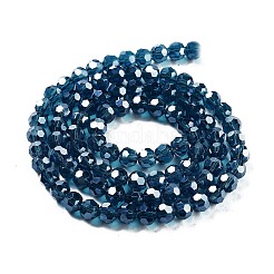 Гальванизируйте прозрачное стекло бисер нитей&nbsp;LS-EGLA-A035-T6mm-A12