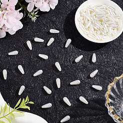 100 шт. Абс пластик имитация жемчуга бусины&nbsp;OACR-LT0001-06