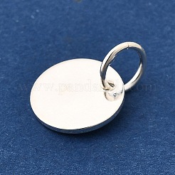 S925 серебряные пустые подвески&nbsp;LS-STER-Q006-06C-S