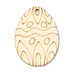 Bricolage artisanat pendentifs de découpes en forme d'oeuf de pâques&nbsp;AJEW-P087-B01-13
