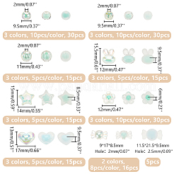 Прозрачные акриловые бусины&nbsp;TACR-AR0001-24