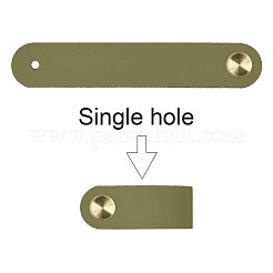 Poignée en cuir&nbsp;DIY-WH0182-20A