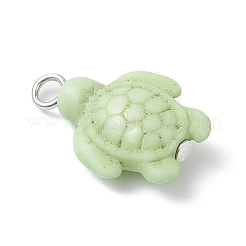 Окрашенные синтетические бирюзовые подвески&nbsp;PALLOY-JF04297