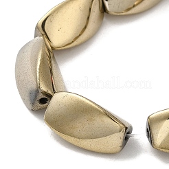 Гальванические немагнитная синтетический гематит бисер пряди G-P518-01H