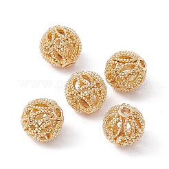 Стойки покрытие латунь полые шарики&nbsp;KK-P219-01B-G