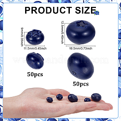 100 pièce 2 styles de décoration intérieure en PVC&nbsp;AJEW-PH0007-91