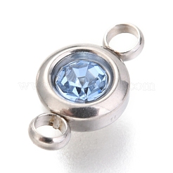 Соединительные элементы из нержавеющей стали 304 со стразами&nbsp;STAS-P237-17P-15