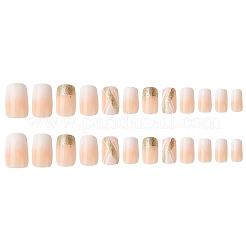 Пресс из АБС-пластика с полным покрытием на накладных ногтях&nbsp;DIY-CJC0006-15