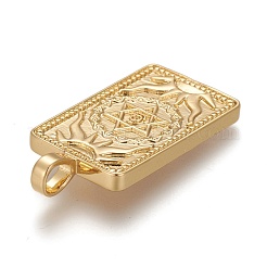 Messing micro pave klare zirkonia anhänger&nbsp;ZIRC-Z004-01P