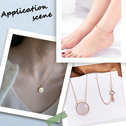 3 шт. удлинитель цепи из стерлингового серебра STER-BBC0007-05