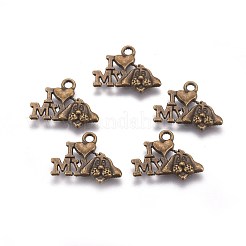 Подвески из тибетского сплава TIBEP-0399-AB-LF