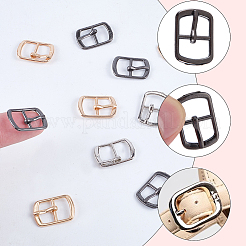 21 шт. 3-х цветные пряжки из цинкового сплава&nbsp;AJEW-CL0002-02