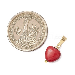 Подвески из синтетической бирюзы&nbsp;PALLOY-JF05130