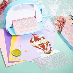 Углеродистая сталь разрезает трафареты DIY-WH0309-1253